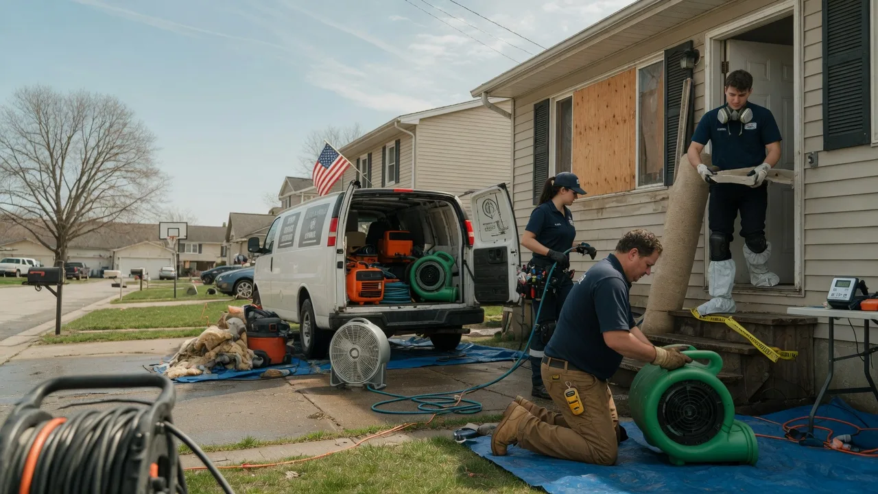 Water Damage Restoration in Gillsville, GA near me